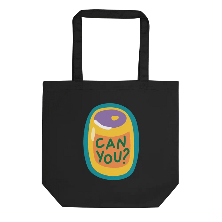 Vibrant Eco-Friendly Tote: Can You? product image (2)