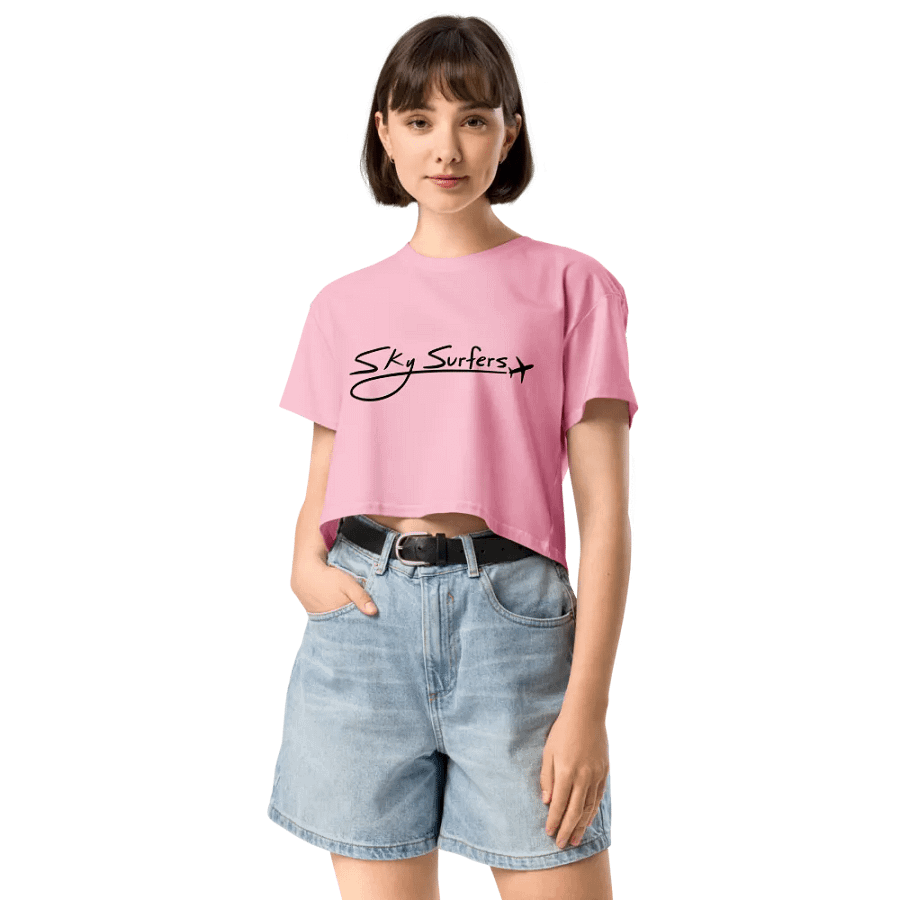Sky Surfers Women's Crop Top T product image (1)
