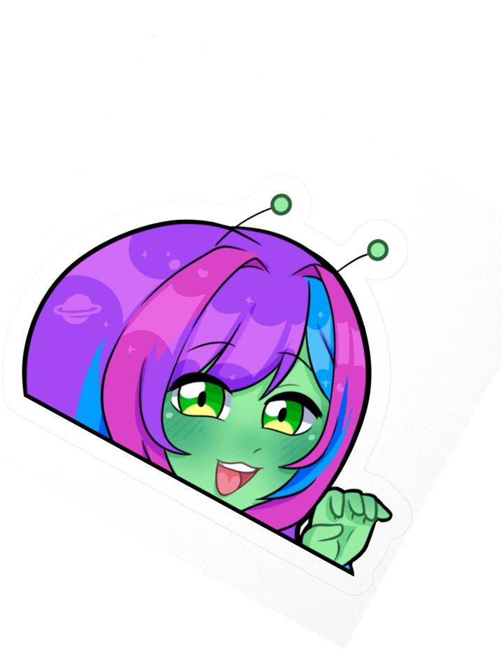 Galaxy Goddess Astrea [Peeker Sticker] product image (2)