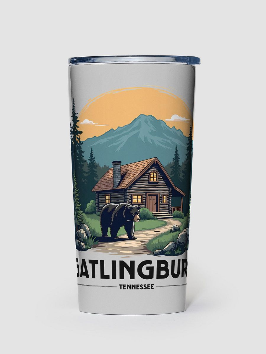 Gatlinburg, Tennessee Cabin in the Mountains Tumbler product image (1)