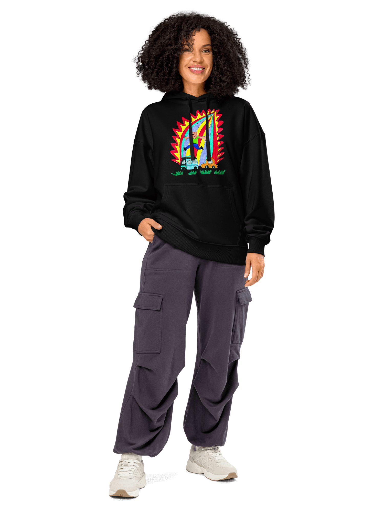 Rays of Freedom Unisex Hoodie product image (6)