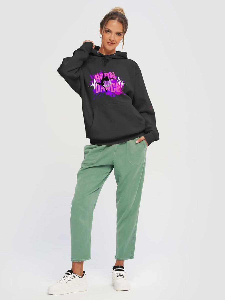 Born to Dance Her Silhouette Unleashed Hoodie product image (40)