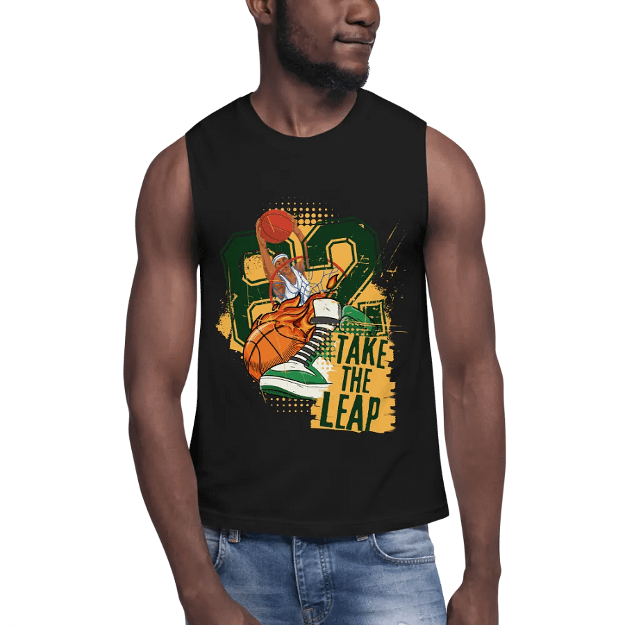 Take the leap muscle tank product image (8)