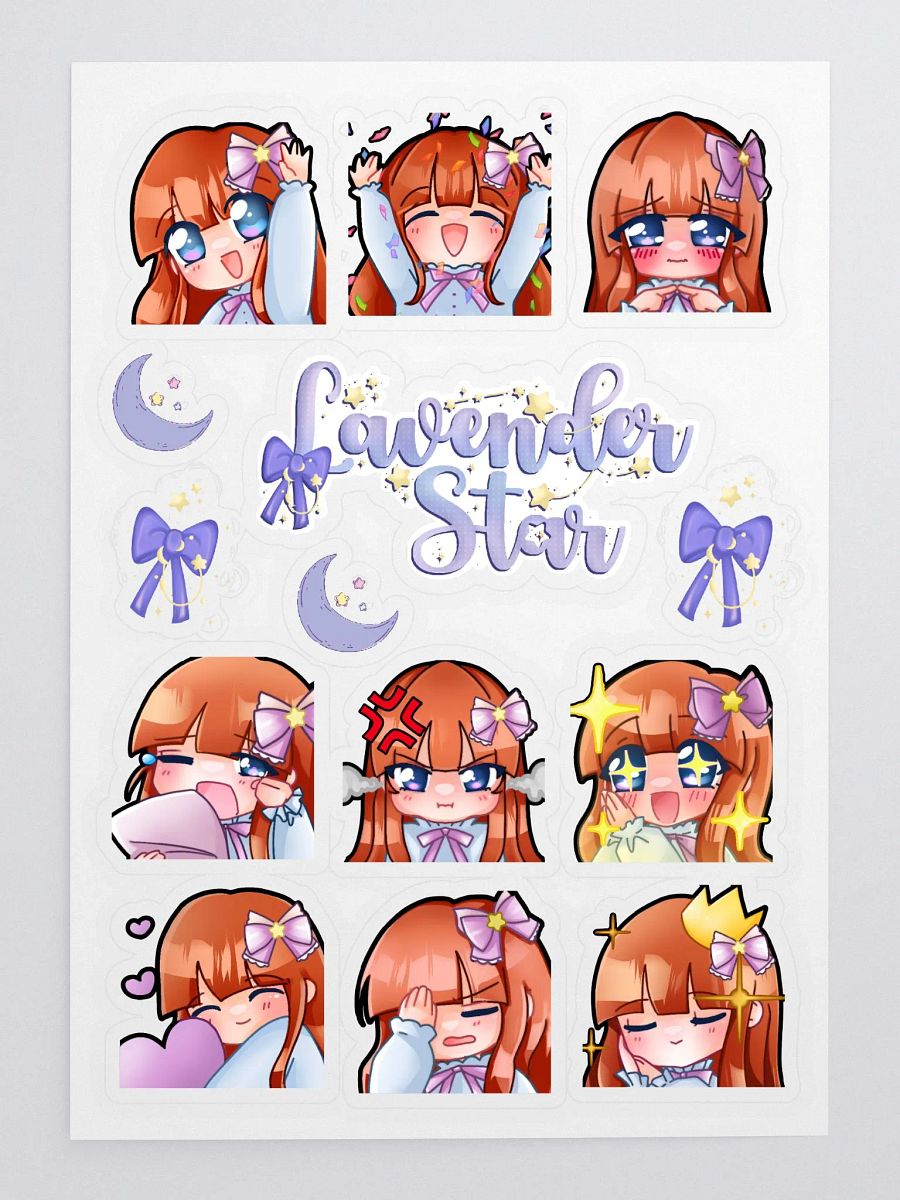 Lavender Sticker Sheet product image (3)