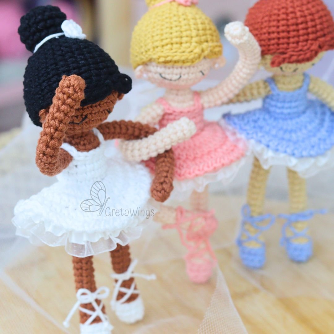 Ballerina Amigurumi Pattern (digital download) product image (3)