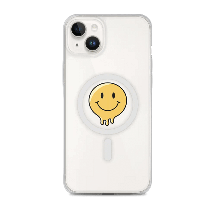 Melting Smile MagSafe® Clear iPhone® Case product image (1)