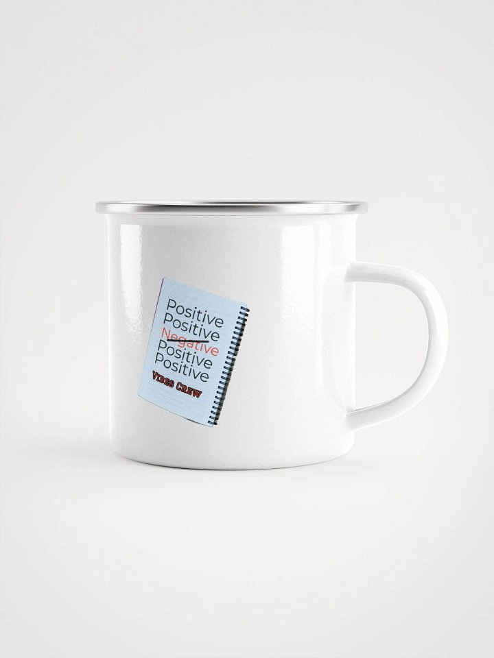 Positive Vibes Crew Mug 12oz product image (1)