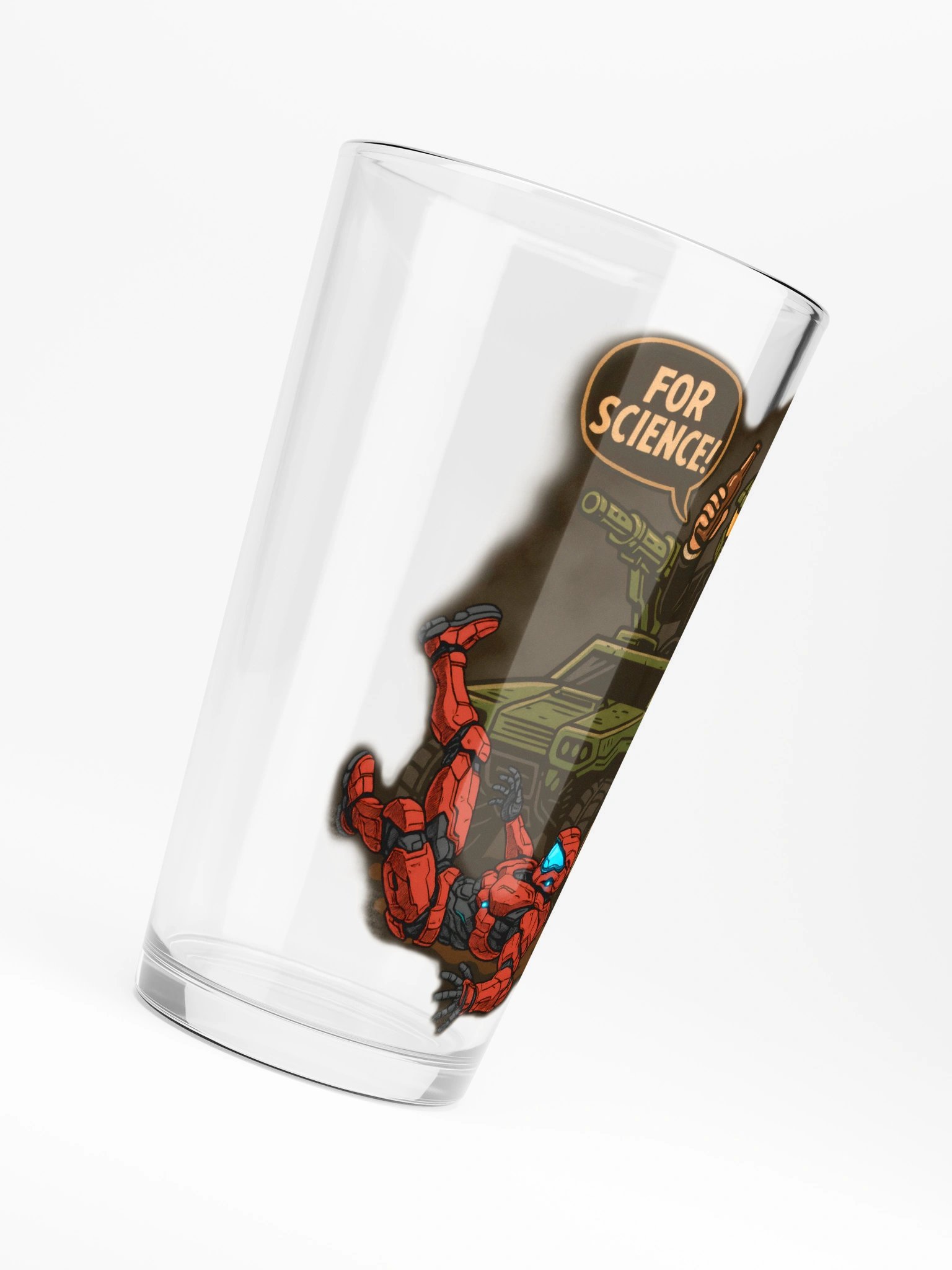 FOR SCIENCE! Shaker Pint Glass product image (6)