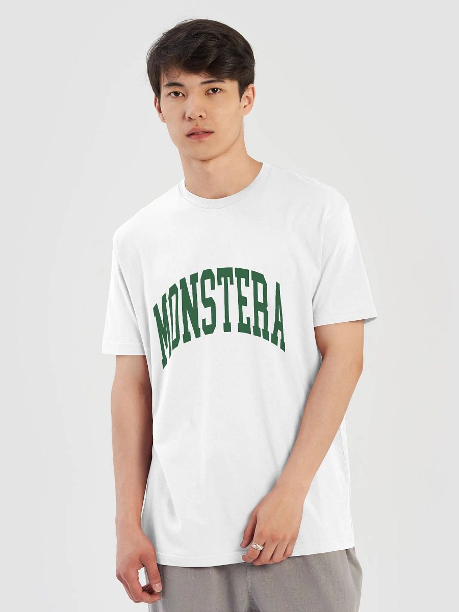 MONSTERA varsity supersoft unisex tee product image (5)
