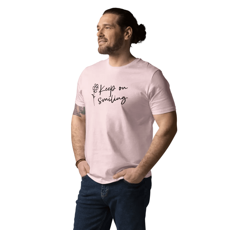 Keep on smiling eco t-shirt product image (107)