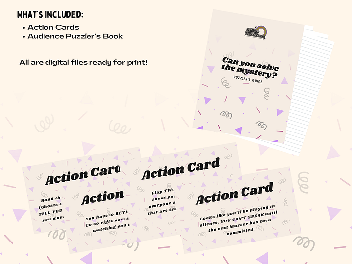 Killer Throwback - A 1980s Murder Mystery - Extracurriculars Add-On product image (2)
