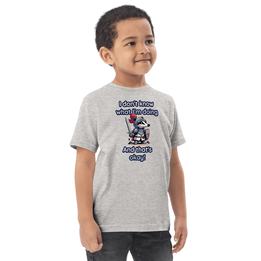 Medieval Battle Badger Toddler Jersey T-Shirt product image (12)