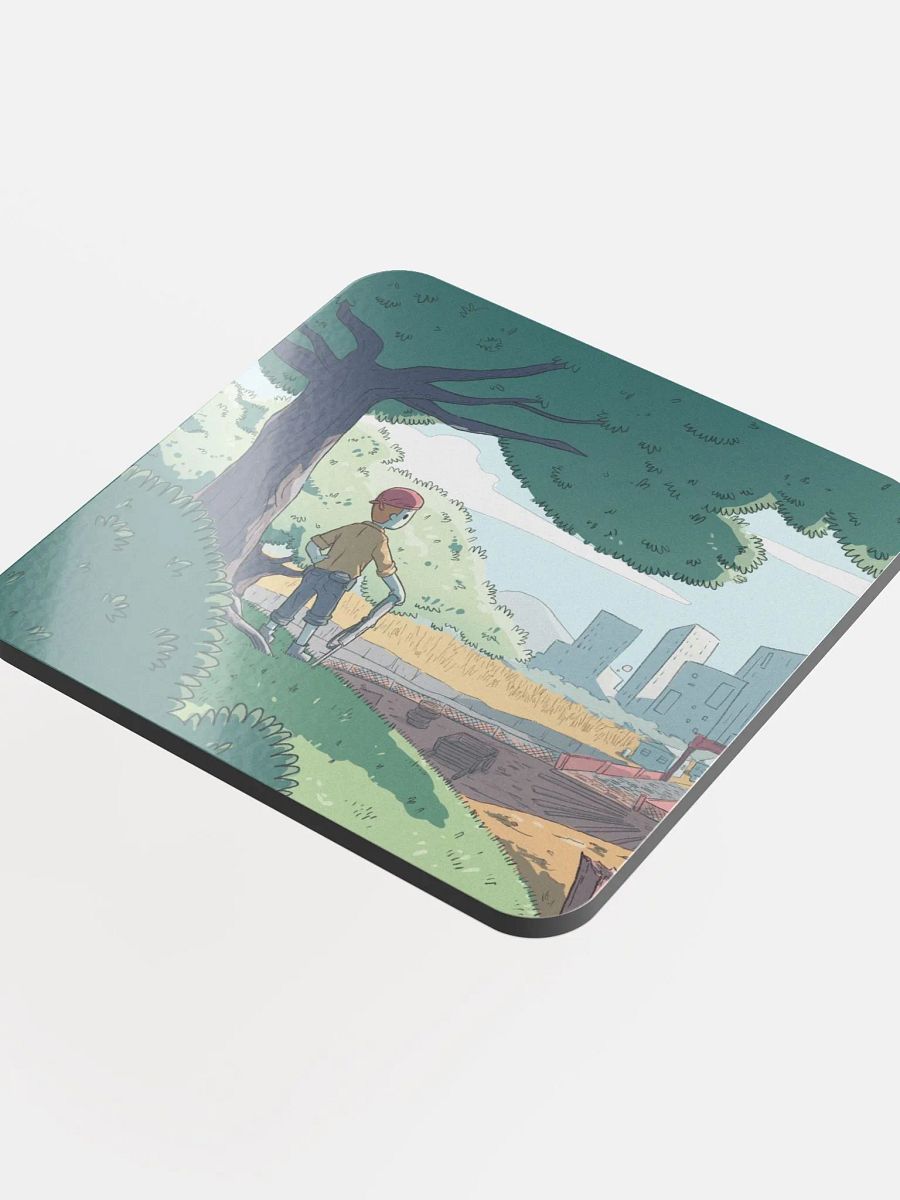 Defence of Hope | Glossed Cork Coaster product image (4)