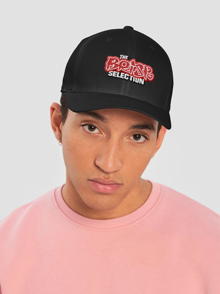 The Brisk Selection Flexfit Cap Neon Red Logo product image (8)