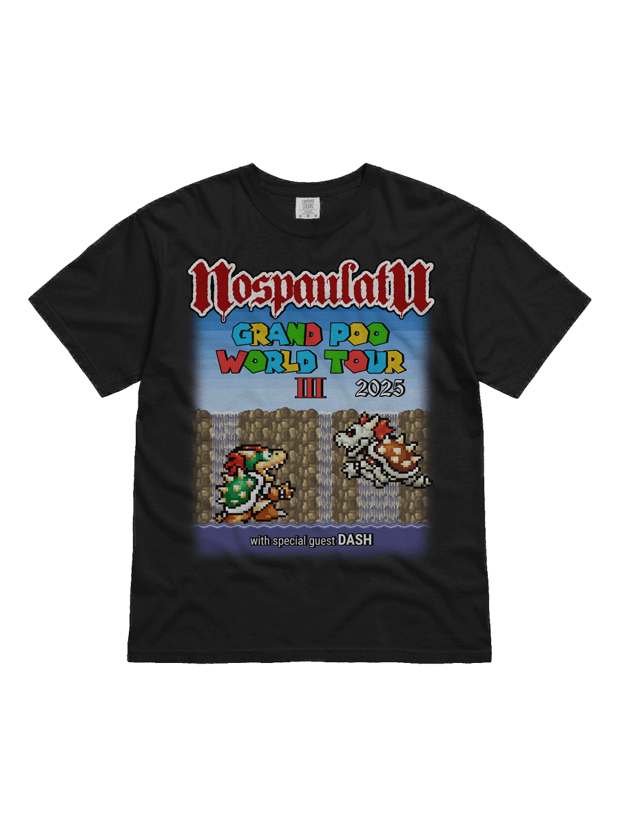 Grand Poo World Tour III 2025 - Heavyweight Tee product image (1)