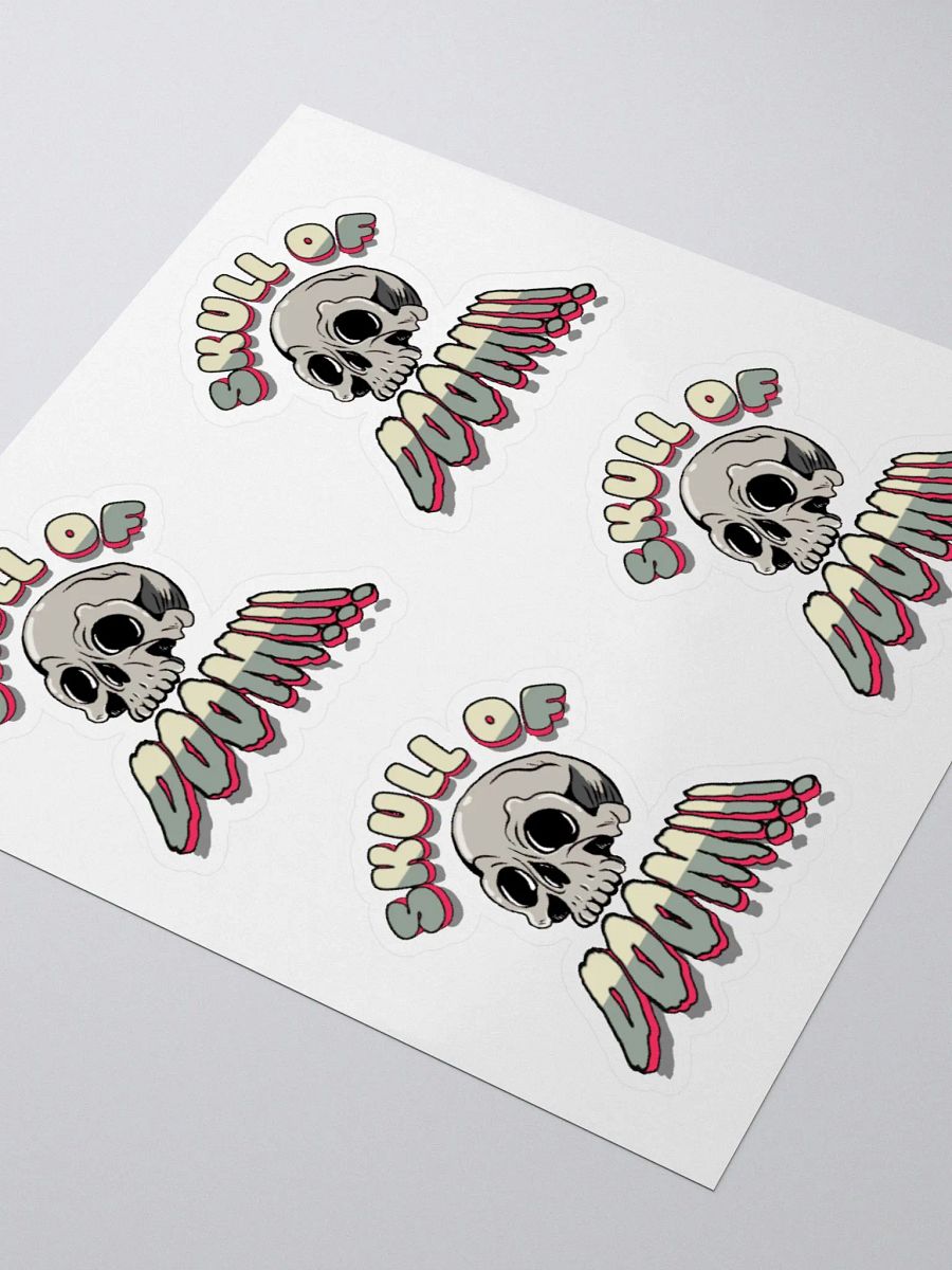 SKULL OF DOOM Sticker Sheet product image (3)