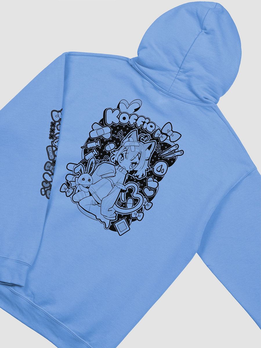hoodie but with black print product image (4)