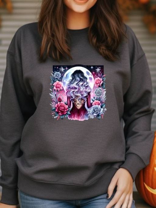 Cancer Zodiac Graphic Sweatshirt