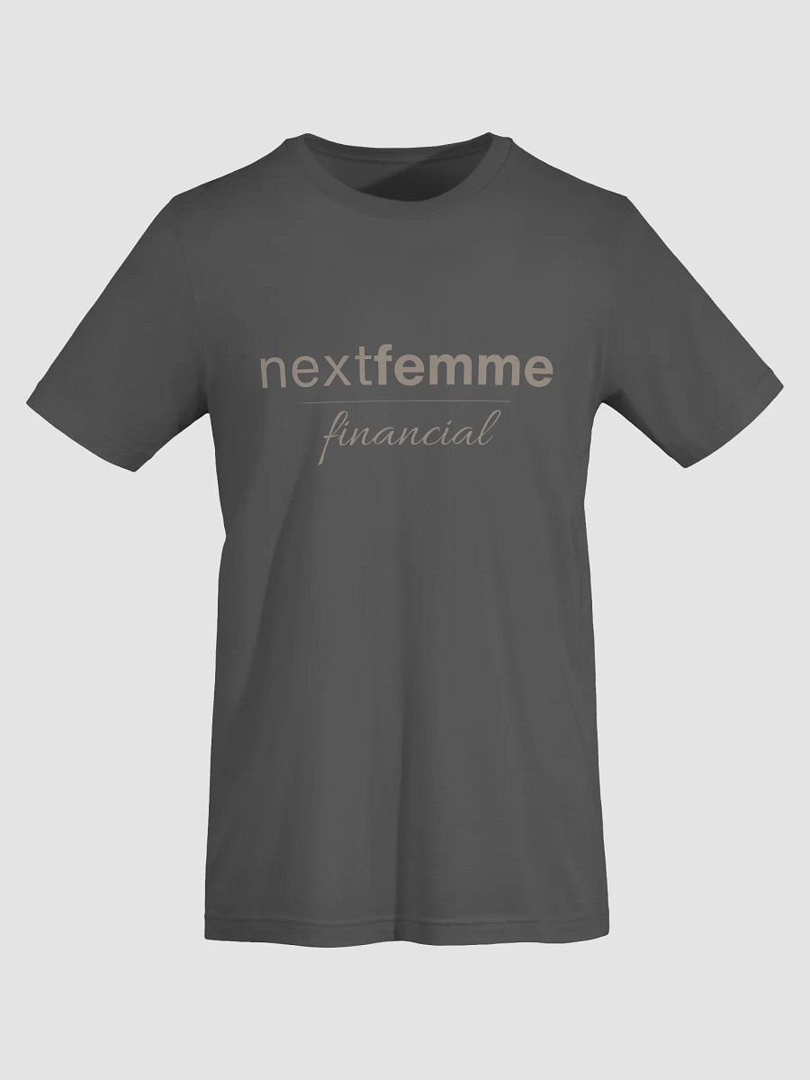 Classic Unisex T-Shirt with Taupe Logotype product image (48)