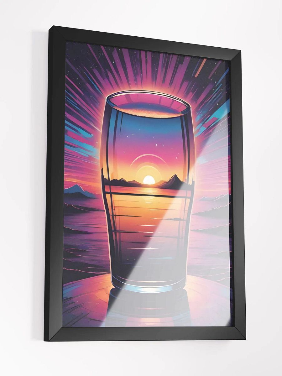 Beer Sunset Framed Poster product image (4)