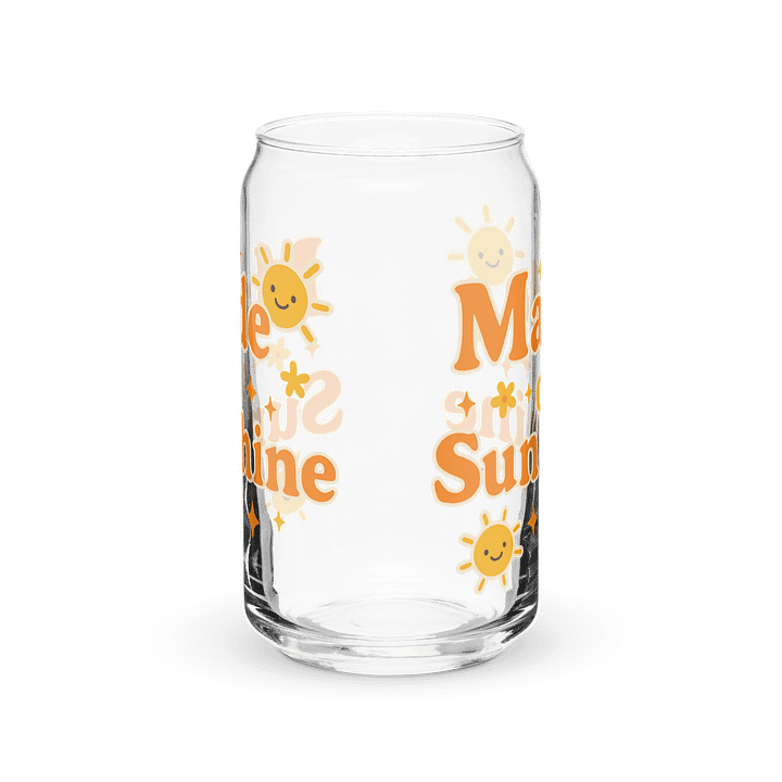 Sunny Sips Can-Shaped Glass product image (2)