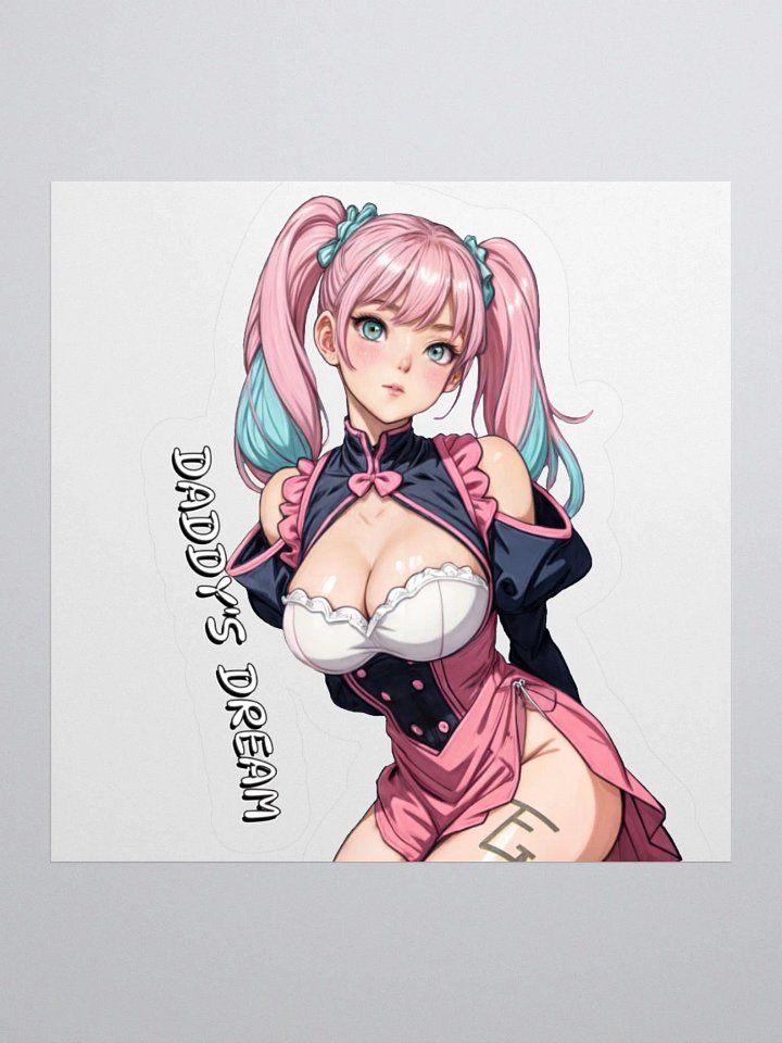Daddy's Dream Kiss Cut Stickers product image (1)