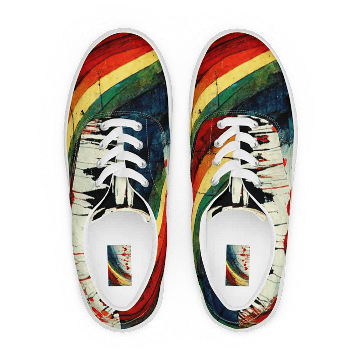 Vivid Arc Women's Canvas Shoes product image (1)