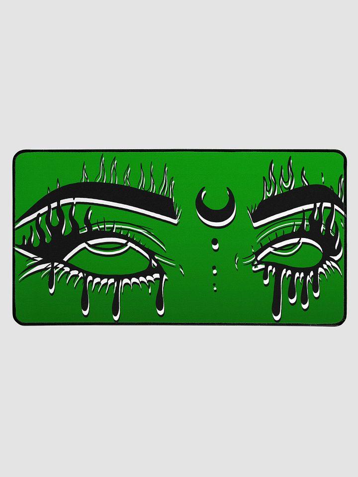 Moon Eyes Desk Mat - Green product image (1)