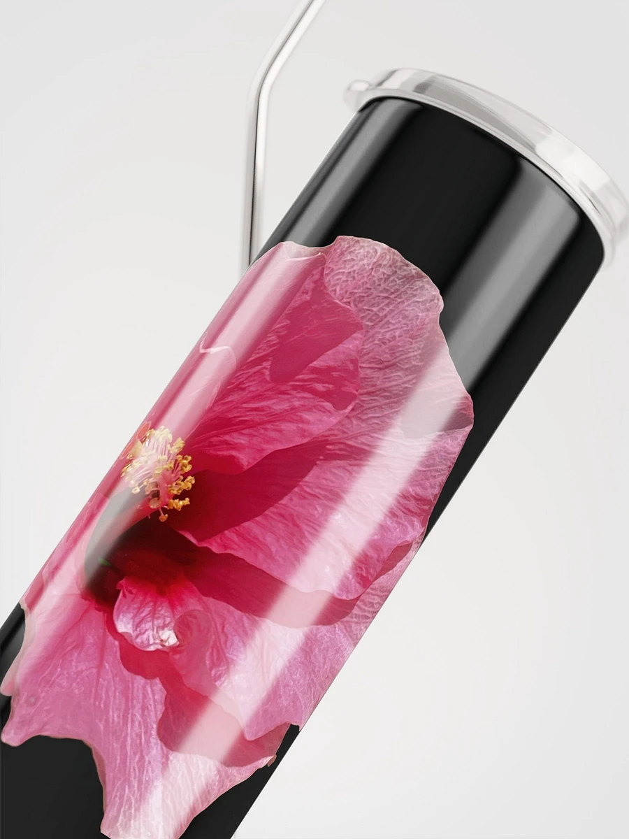 Miniaday Designs Pink Hibiscus Stainless Steel Tumbler product image (5)
