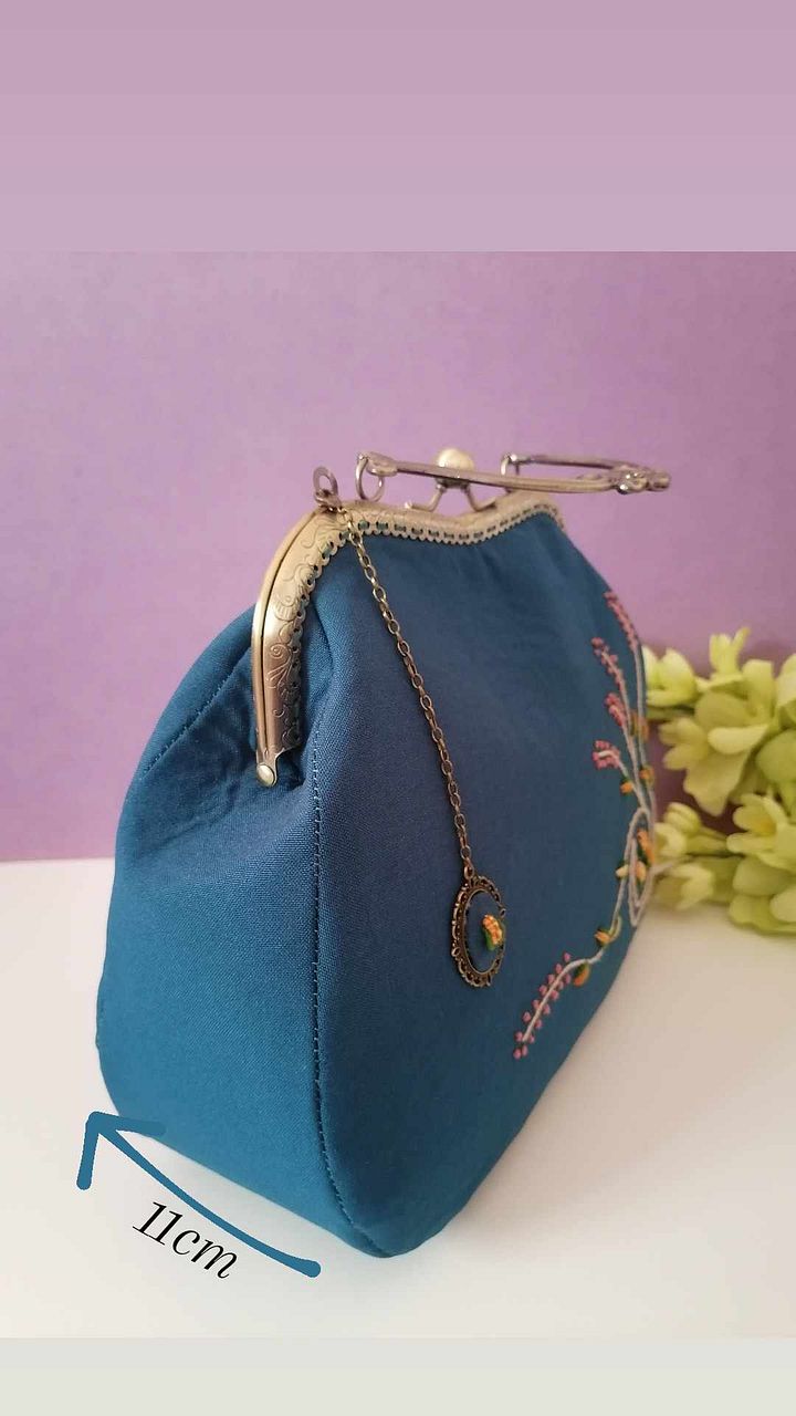 Dark Teal Handbag product image (2)
