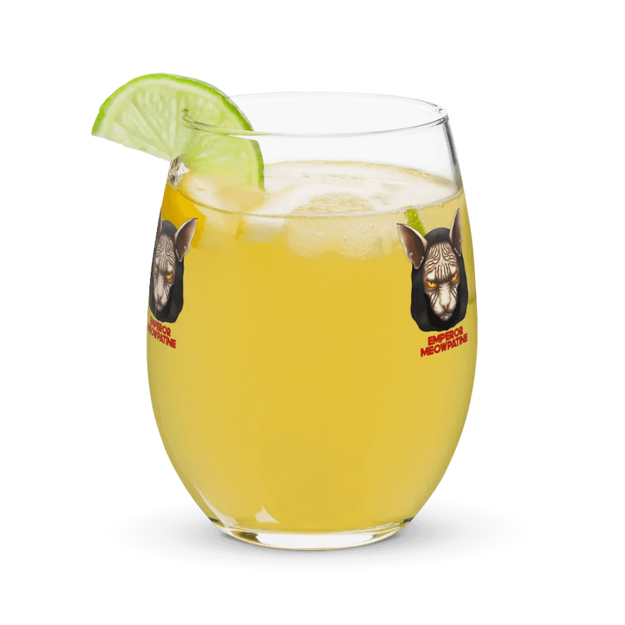 Emperor Meowpatine Wine Glass product image (12)