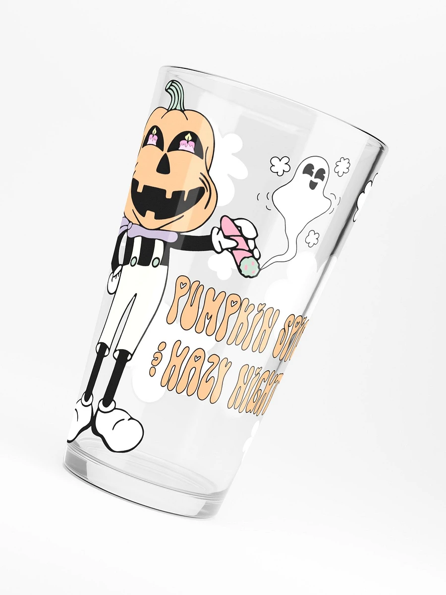 Pumpkin Spice & Hazy Nights Pint Glass product image (6)