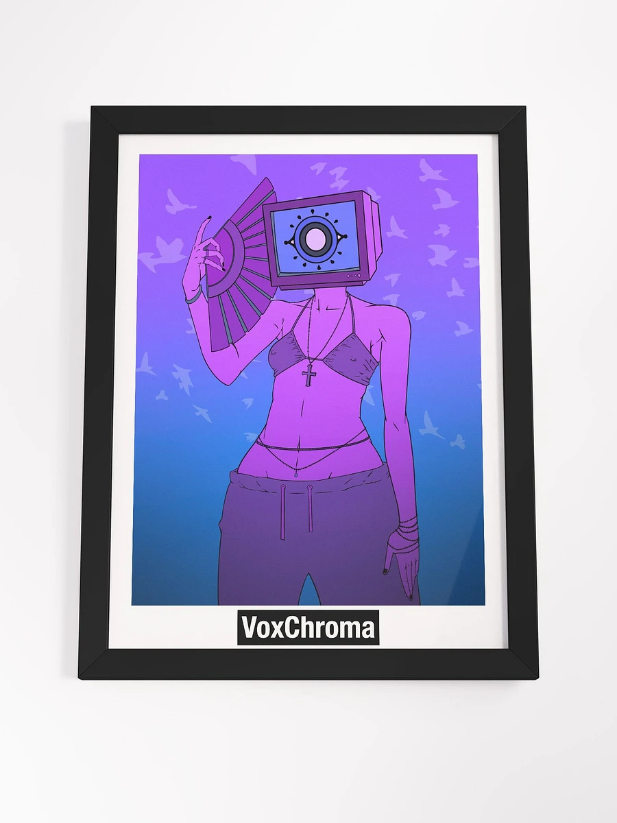 Framed Poster - Head In The Clouds (Purple) product image (8)
