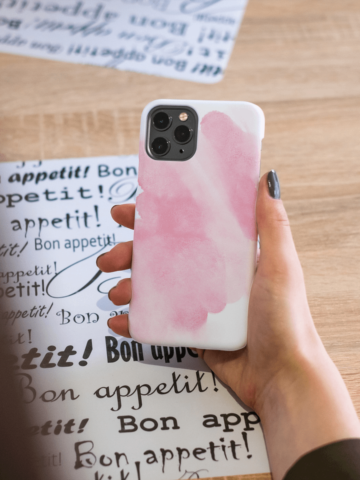 Dreamy Pink Watercolor iPhone® Snap Case product image (1)