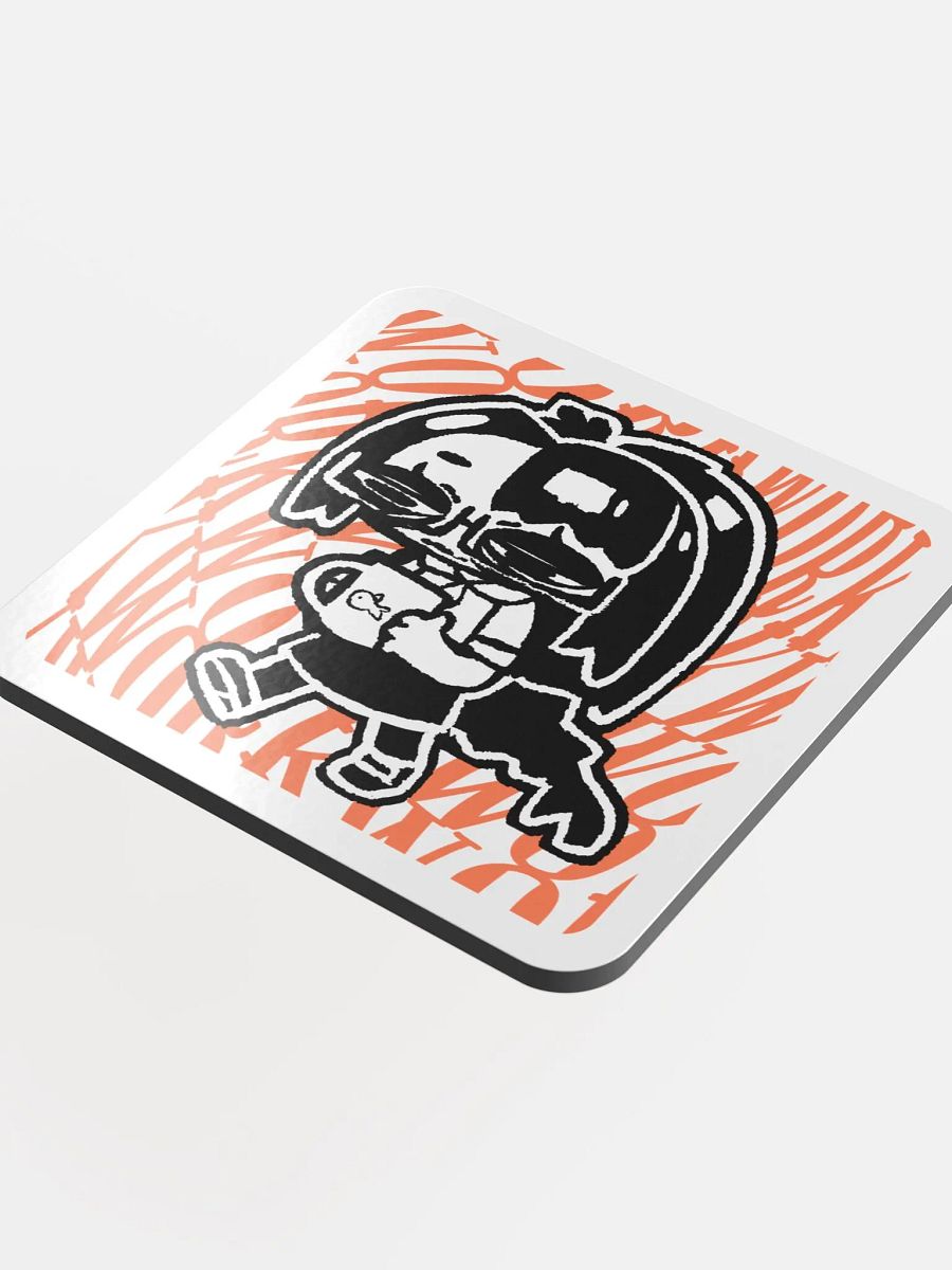 (Over)Work Coaster Orange product image (4)