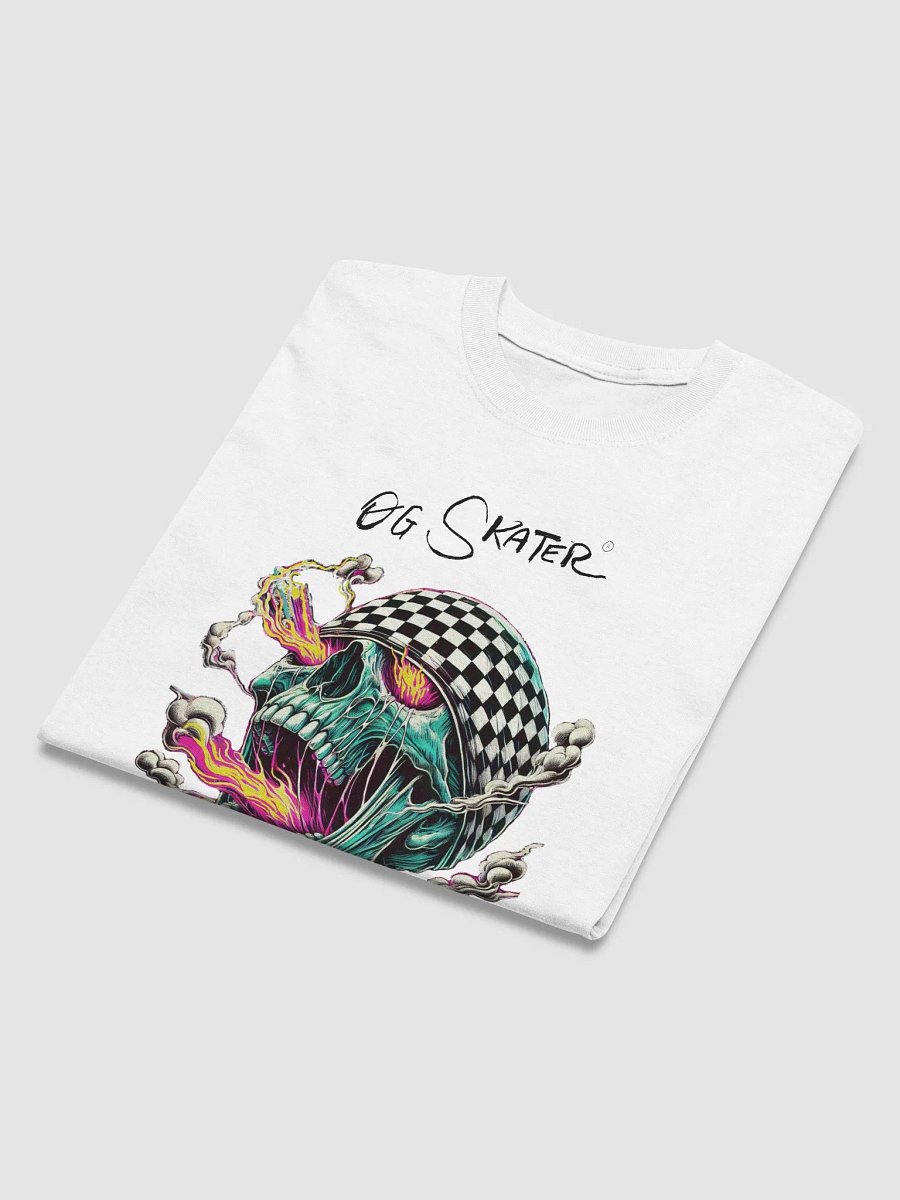 "Burning Bones" Tee - Gildan Heavyweight by O.G. Skater® product image (3)