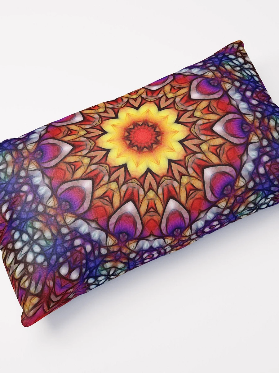 Blue Red Purple Kaleidoscope Throw Pillow product image (10)