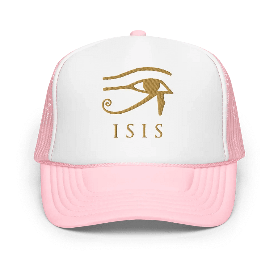 Isis Pink Multicolor Trucker Hat Cap product image (1)