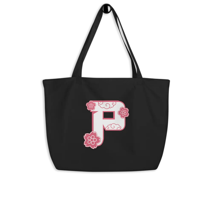 Sac fourre-tout floral fantaisiste logo Pichuhime product image (5)