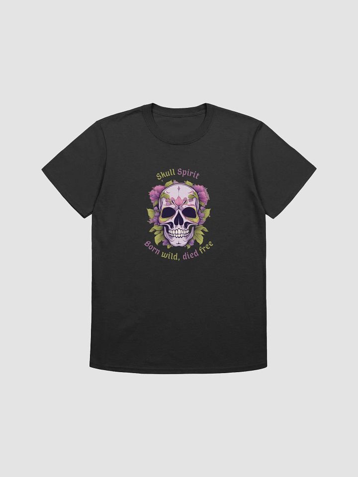 Floral Spirit Skull C Unisex Tee product image (2)