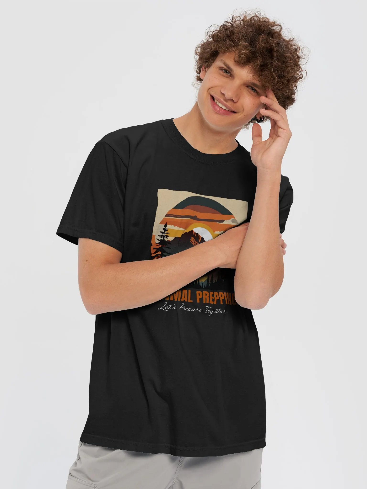 Normal Prepping Sunset Comfort Tee product image (5)