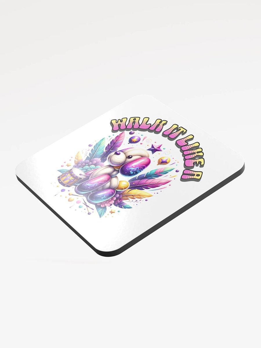 Walk It Like A Dog Funky Glossed Coaster product image (4)