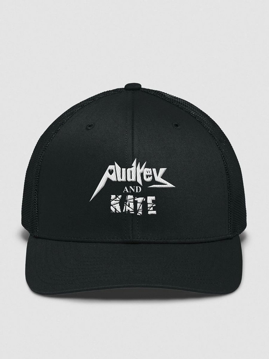 Audrey and Kate Official Square White Logo Trucker Hat product image (1)