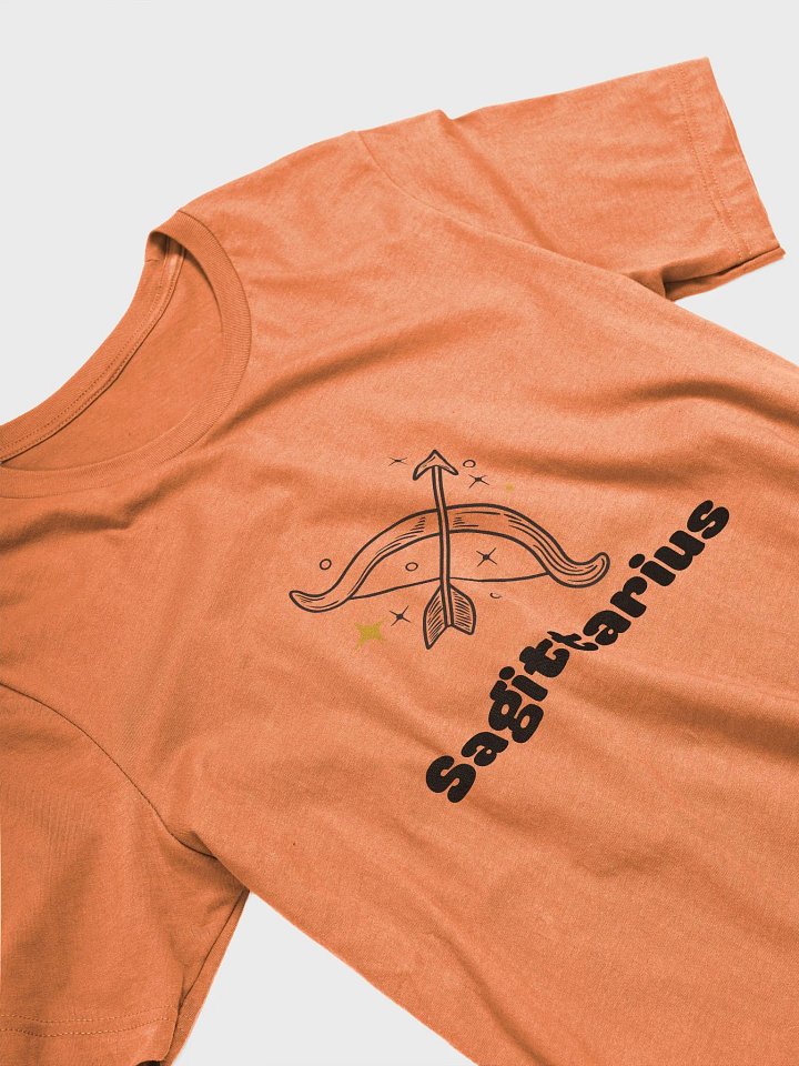 Sagittarius Archer T-shirt - Black Writing product image (2)
