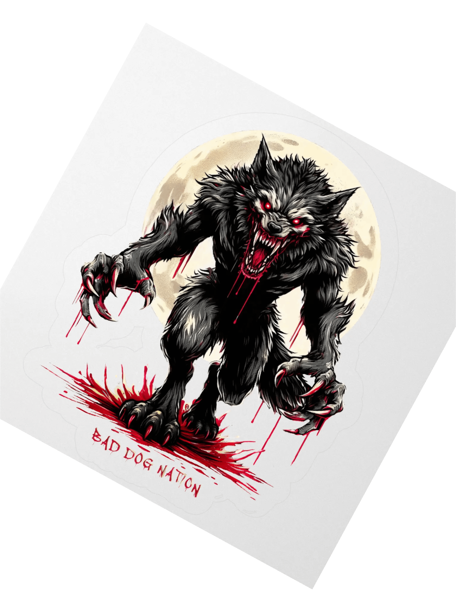 Werewolf K9 Sticker product image (2)