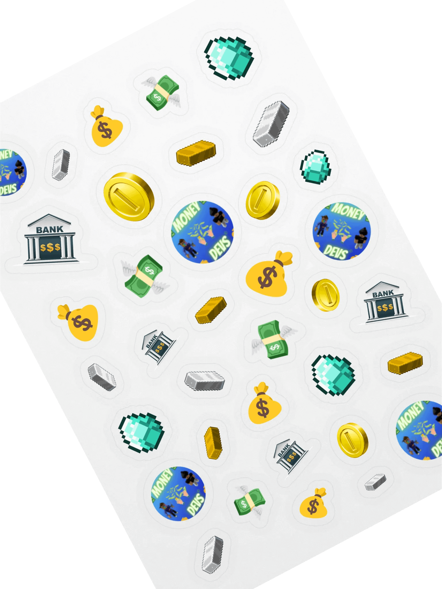 Wealthy Elements Sticker Sheet product image (1)
