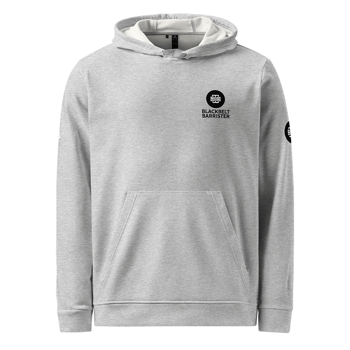 Adidas x Blackbeltbarrister Fleece Hoodie Grey product image (1)