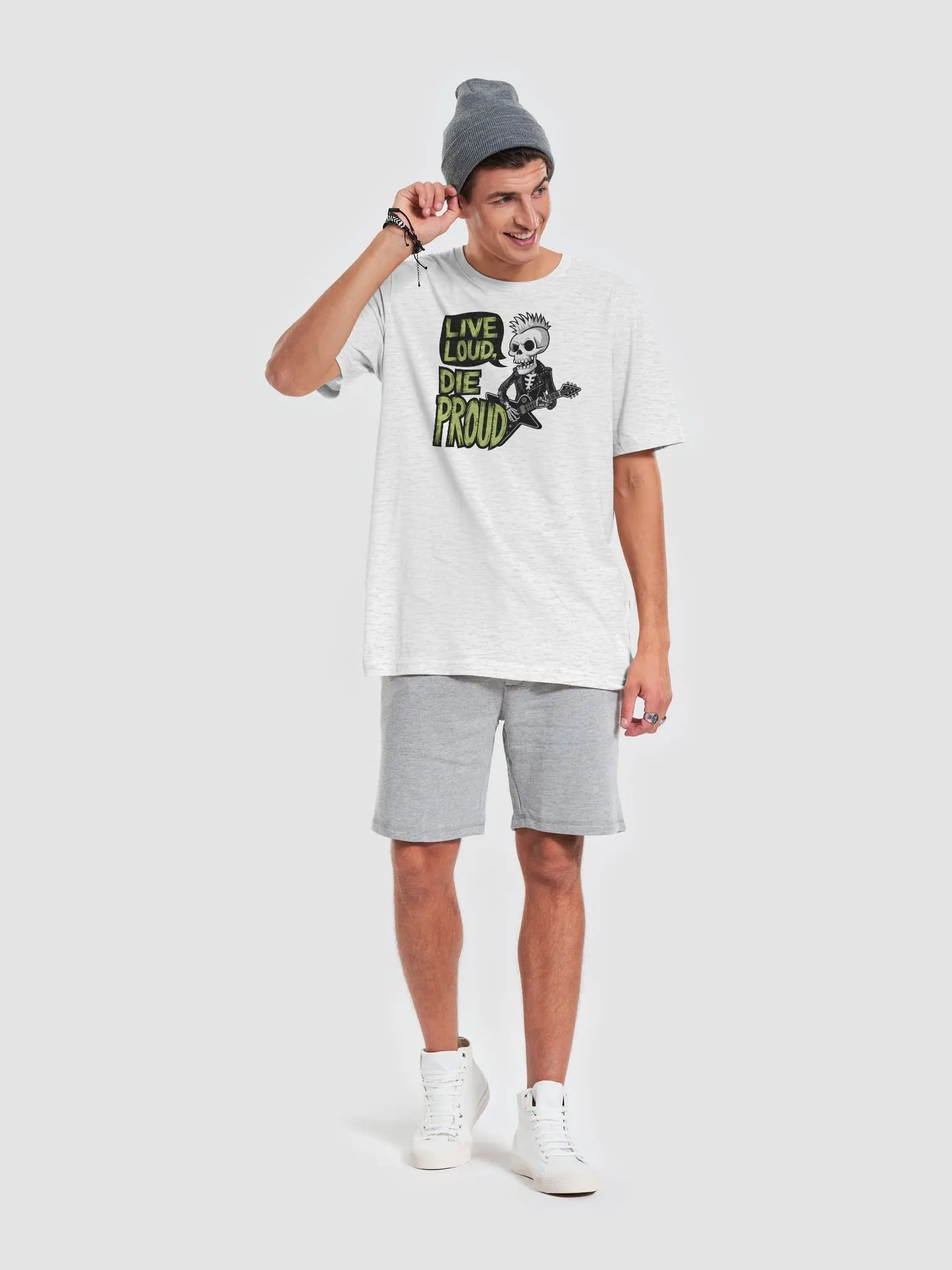 “LIVE LOUD, DIE PROUD” t-shirt product image (6)