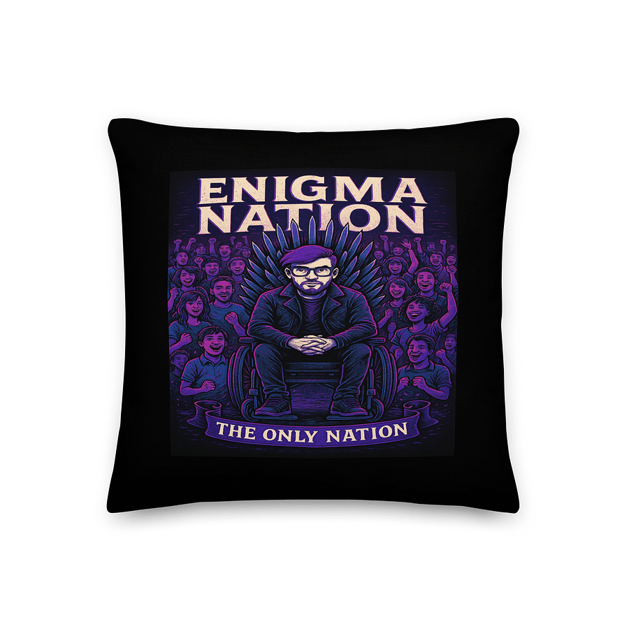 Enigma Nation Pillow product image (2)