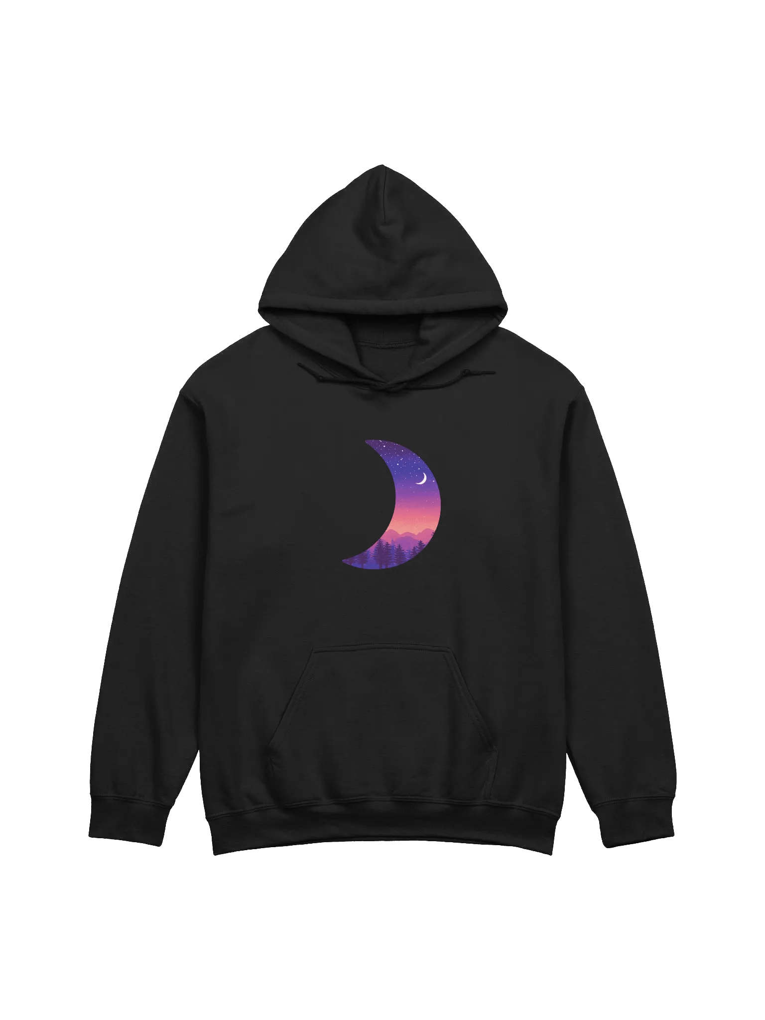 Lavender Sunset - Crescent Gildan Classic Hoodie product image (3)